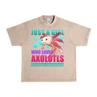 French Oak just a girl who loves axolotls Urban Heavy Tee - Jasminsmagicworld