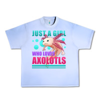 Grape Ice just a girl who loves axolotls Urban Heavy Tee - Jasminsmagicworld