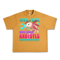 Peanut Butter just a girl who loves axolotls Urban Heavy Tee - Jasminsmagicworld