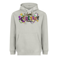 Moon Dust mardi gras school secretary Heavyweight Hoodie - texasbilliewilder