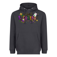 Smoke mardi gras school secretary Heavyweight Hoodie - texasbilliewilder