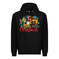 Black i dig christmas Premium Hoodie - texasbilliewilder