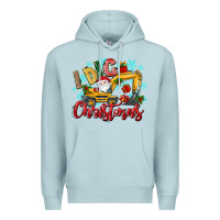 Blue Mist i dig christmas Premium Hoodie - texasbilliewilder