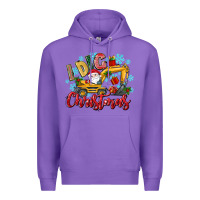 Purple i dig christmas Premium Hoodie - texasbilliewilder