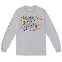 Moon Dust somebody's feral child Long Sleeve Tee - MaliasSmallBusiness