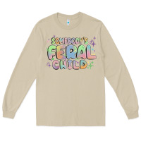 Mushroom somebody's feral child Long Sleeve Tee - MaliasSmallBusiness