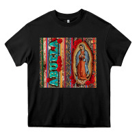 Black abuela serape leopard tumbler 3 Heavy Core Tee - CTS Tumbler Store