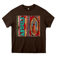 Chocolate Brown abuela serape leopard tumbler 3 Heavy Core Tee - CTS Tumbler Store