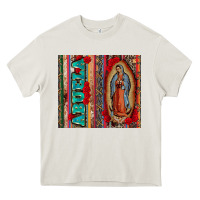 Cream abuela serape leopard tumbler 3 Heavy Core Tee - CTS Tumbler Store