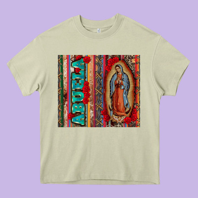 Abuela Serape Leopard Tumbler 3 Heavy Core Tee Designed By Cts Tumbler Store