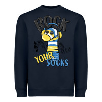 Navy rock your Heavyweight Sweatshirt - MaliasSmallBusiness