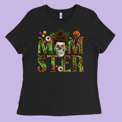 Momster Ladies Tee Designed By Texasbilliewilder