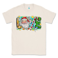 Natural Love Santa Classic Tee - CowhideDigitalArt