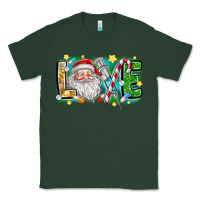 Sports Green Love Santa Classic Tee - CowhideDigitalArt
