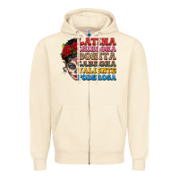 Sandshell mexican sugar skull latina chingona bonita Zipper Hoodie - LillyAllenDesigns