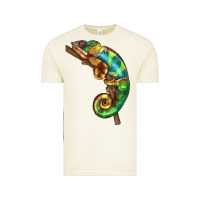 Vintage Arctic Chameleon Lizard Illustrations Vintage Tee - LillyAllenDesigns