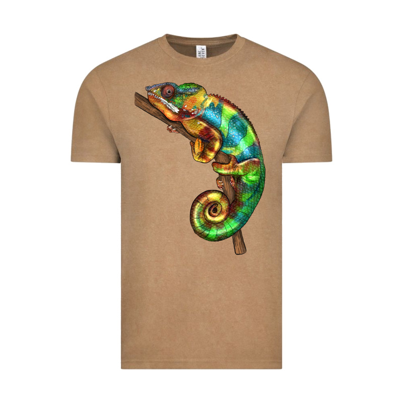 Chameleon Lizard Illustrations Vintage Tee by LillyAllenDesigns | Teevron