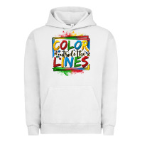 Pigment Lunar Rock color outside the lines autism Urban Hoodie - OliviaCreatesArt