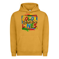 Color Outside The Lines Autism Urban Hoodie | Teevron