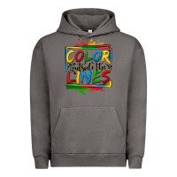 Pigment Tornado color outside the lines autism Urban Hoodie - OliviaCreatesArt