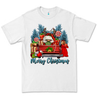 White merry christmas gnomes truck Premium Tee - FaDigitalArtStudio
