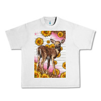 Lunar Rock Western Cute Baby Deer Fawn Urban Heavy Tee - LillyAllenDesigns