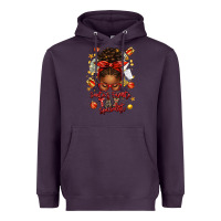 Plum santa favorite tax specialist afro messy bun Heavyweight Hoodie - texasbilliewilder