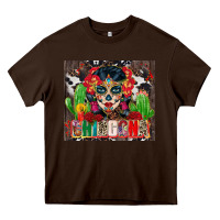 Chocolate Brown chingona tumbler 3 Heavy Core Tee - CTS Tumbler Store