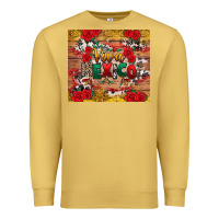 Antique Gold Viva Mexico Premium Sweatshirt - texasbilliewilder