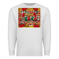 Oatmeal Heather Viva Mexico Premium Sweatshirt - texasbilliewilder