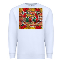White Viva Mexico Premium Sweatshirt - texasbilliewilder