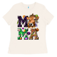 Mama Cow Halloween Ladies Tee | Teevron