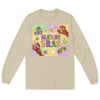 Mushroom mardi gras Long Sleeve Tee - MaliasSmallBusiness