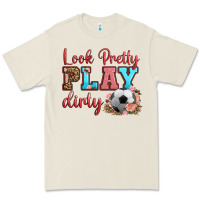 Bone look pretty play dirty soccer Premium Tee - HRA Design Shop