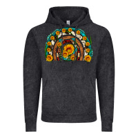 Sunflower Gemstone Leopard Cowhide Horseshoe Rainbow Vintage Hoodie | Teevron