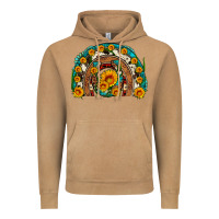 Vintage Camel sunflower gemstone leopard cowhide horseshoe rainbow Vintage Hoodie - Artiststas