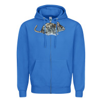 True Royal packrat aka, woodrat Zipper Hoodie - LillyAllenDesigns