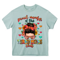 Arona proud member of the tired moms club Heavy Core Tee - Zillion Design Studio