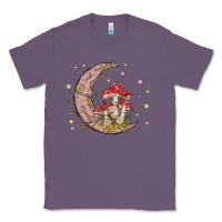 Lavender moon and mushrooms Classic Tee - MaliasSmallBusiness
