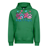 Emerald xoxo hugs and kisses paws olivia Urban Hoodie - OliviaCreatesArt