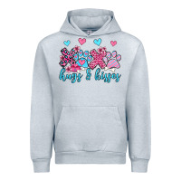 Heather Grey xoxo hugs and kisses paws olivia Urban Hoodie - OliviaCreatesArt