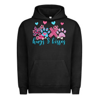 Pigment Black xoxo hugs and kisses paws olivia Urban Hoodie - OliviaCreatesArt