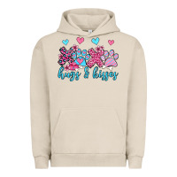 Pigment French Oak xoxo hugs and kisses paws olivia Urban Hoodie - OliviaCreatesArt