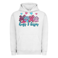 Pigment Lunar Rock xoxo hugs and kisses paws olivia Urban Hoodie - OliviaCreatesArt