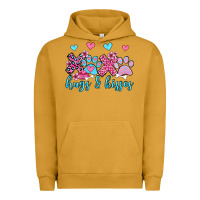 Pigment Peanut Butter xoxo hugs and kisses paws olivia Urban Hoodie - OliviaCreatesArt