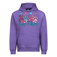 Tulip xoxo hugs and kisses paws olivia Urban Hoodie - OliviaCreatesArt
