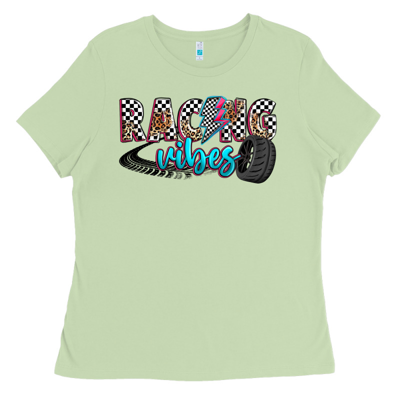 Racing Vibes Ladies Tee by Zillion Design Studio | Teevron