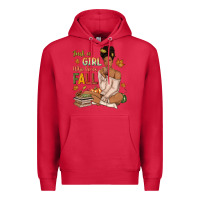 Cardinal Just a girl who loves Fall afro woman Premium Hoodie - NancyCooperArtShop