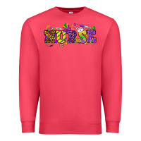 Cardinal Mardi Gras Day Nurse Premium Sweatshirt - NancyCooperArtShop