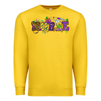 Lemon Mardi Gras Day Nurse Premium Sweatshirt - NancyCooperArtShop